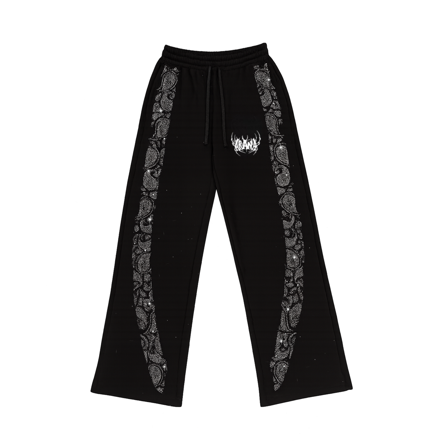 Arana black og rhinestone pants
