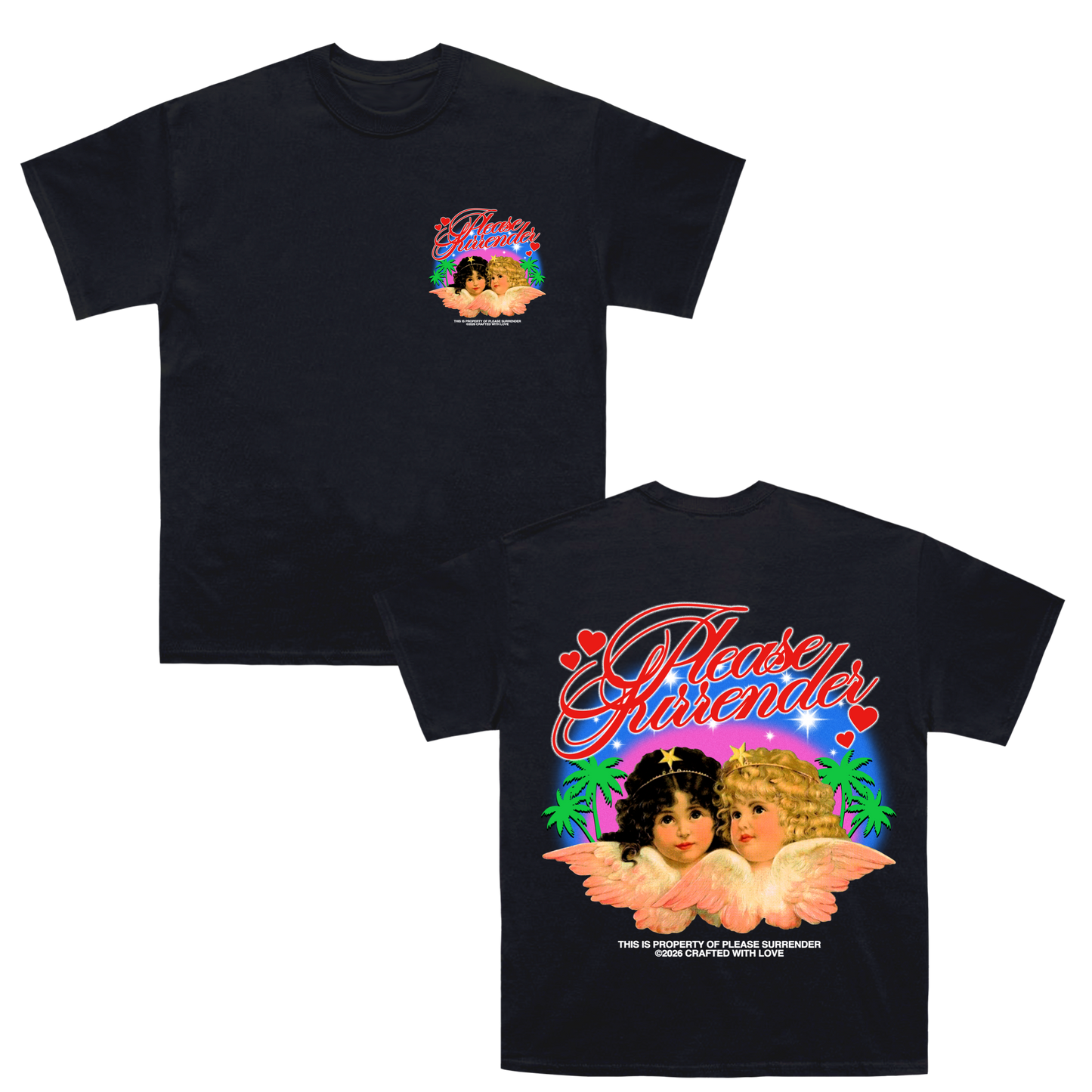 Please surrender angel tee