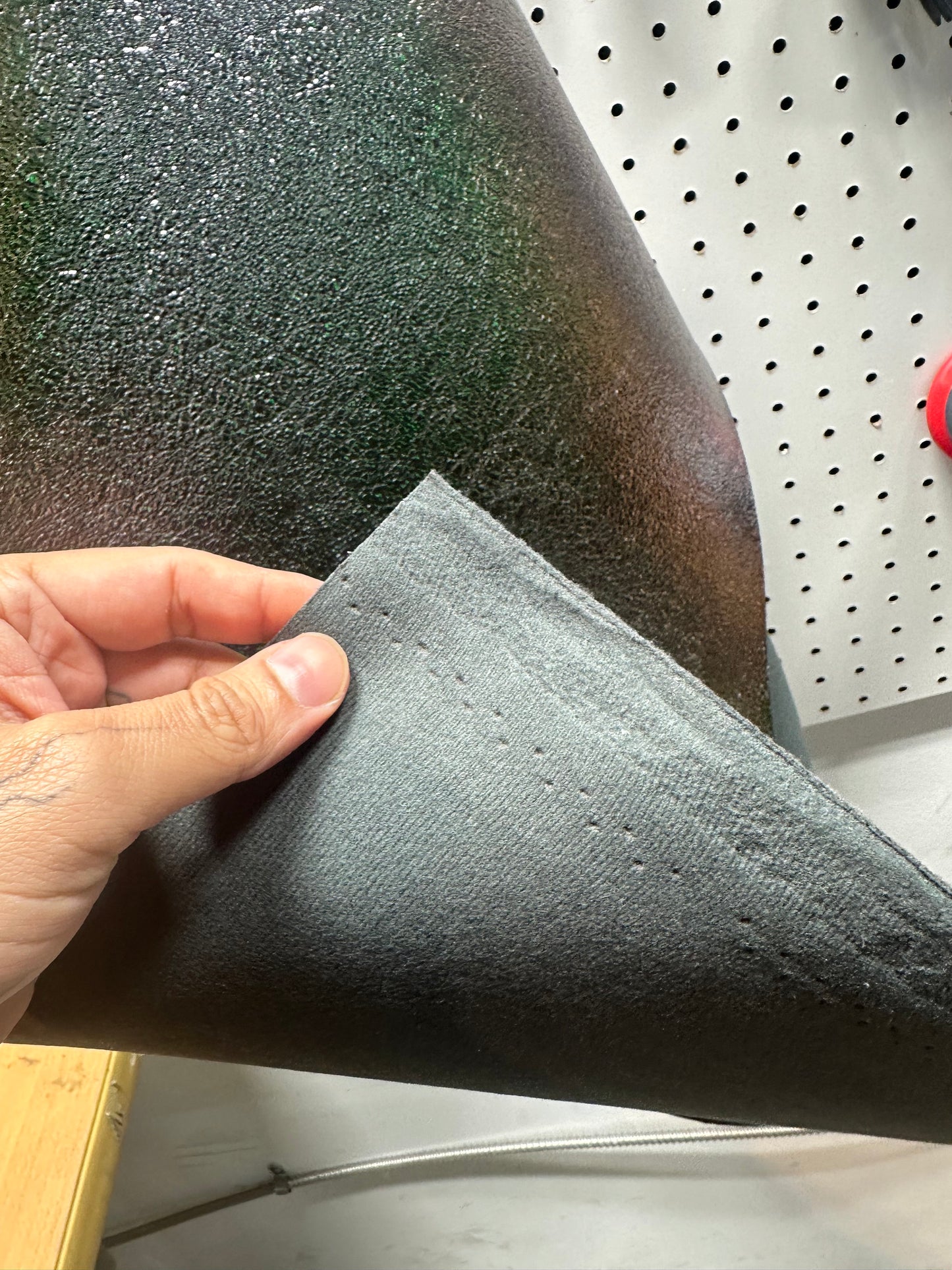 Leather - Metalic Texture Dark Metal Grey PU