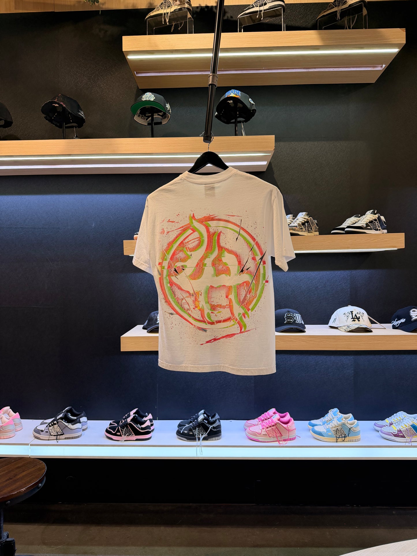 Lost hills Orange Neon Tee