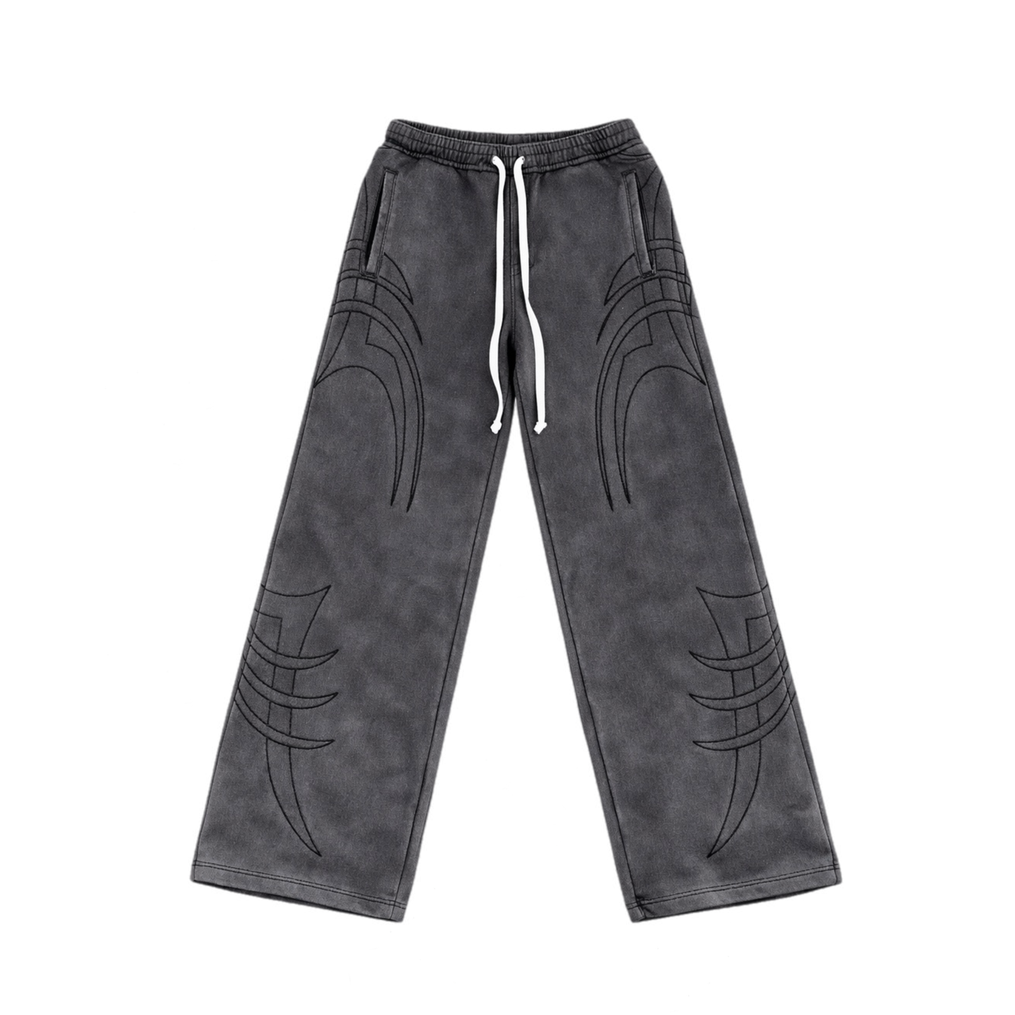 Arana stone wash grey pants