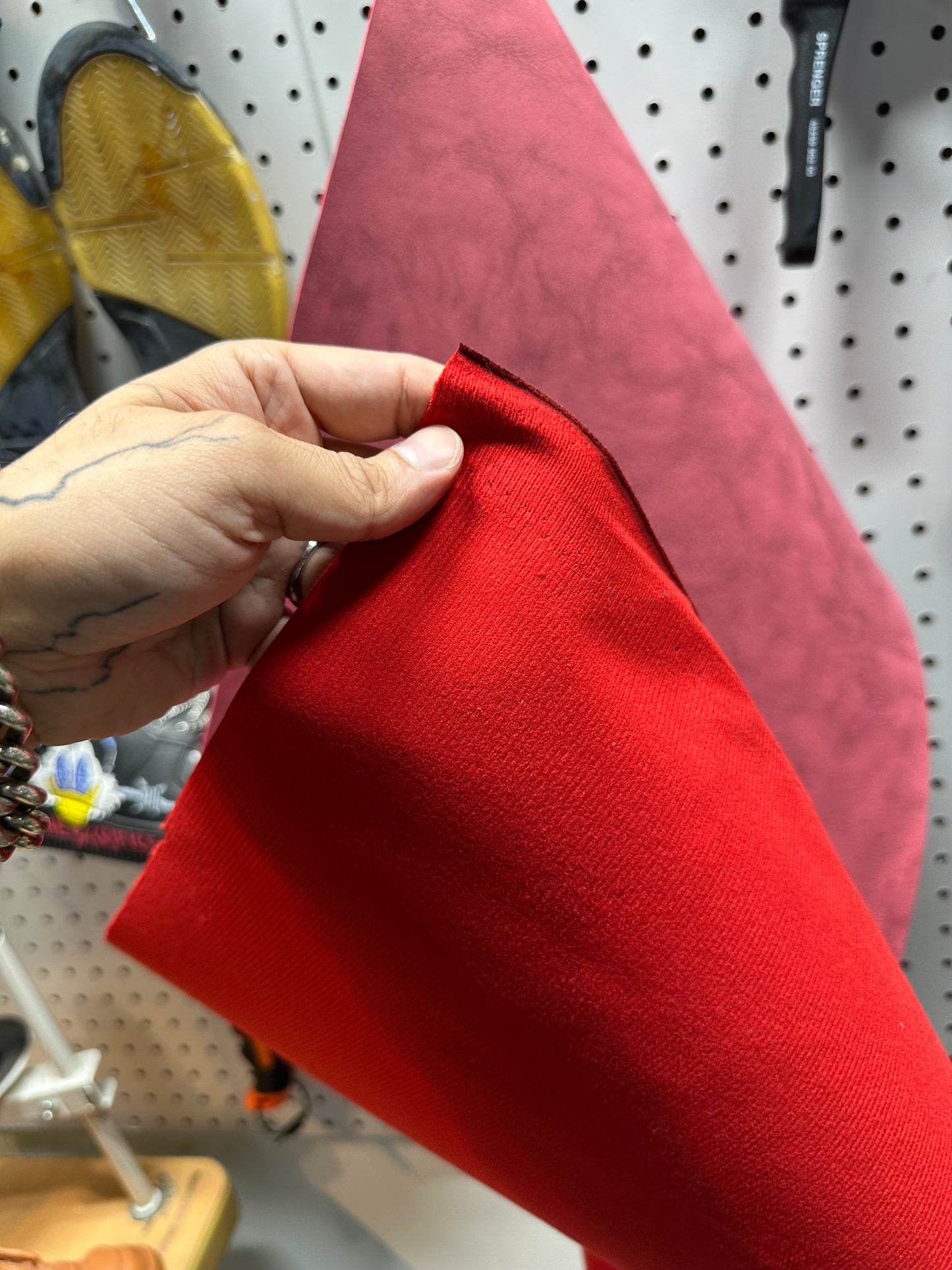 Leather - Old Red Vintage PU