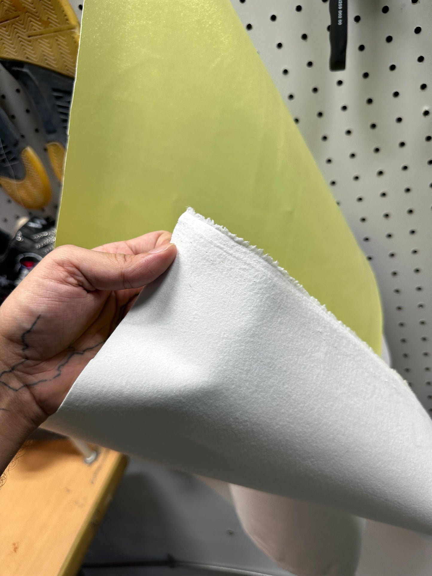 Leather - Metalic Smooth Lime Green PU