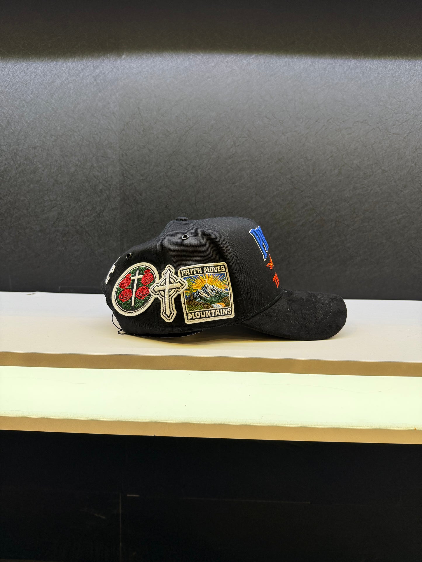 Rude Awakening patchwork hat