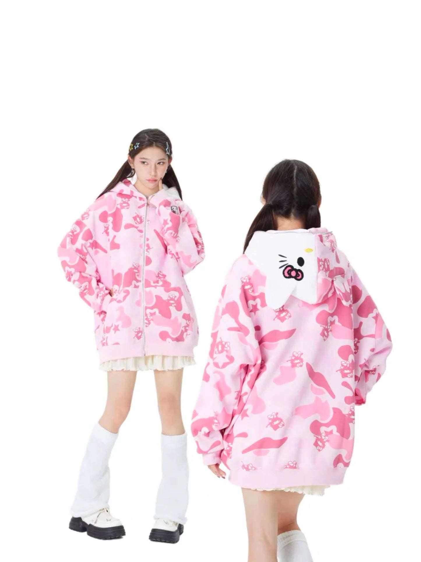 HK Camouflage Hoodie