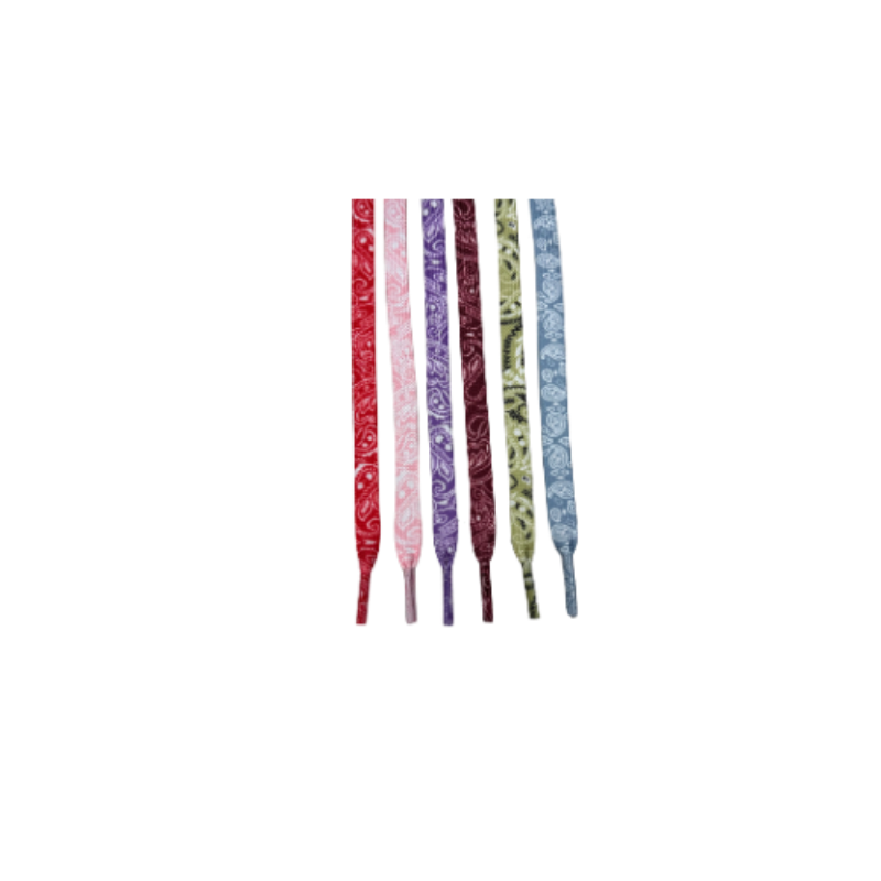 Shoelaces - Paisley (colorful)