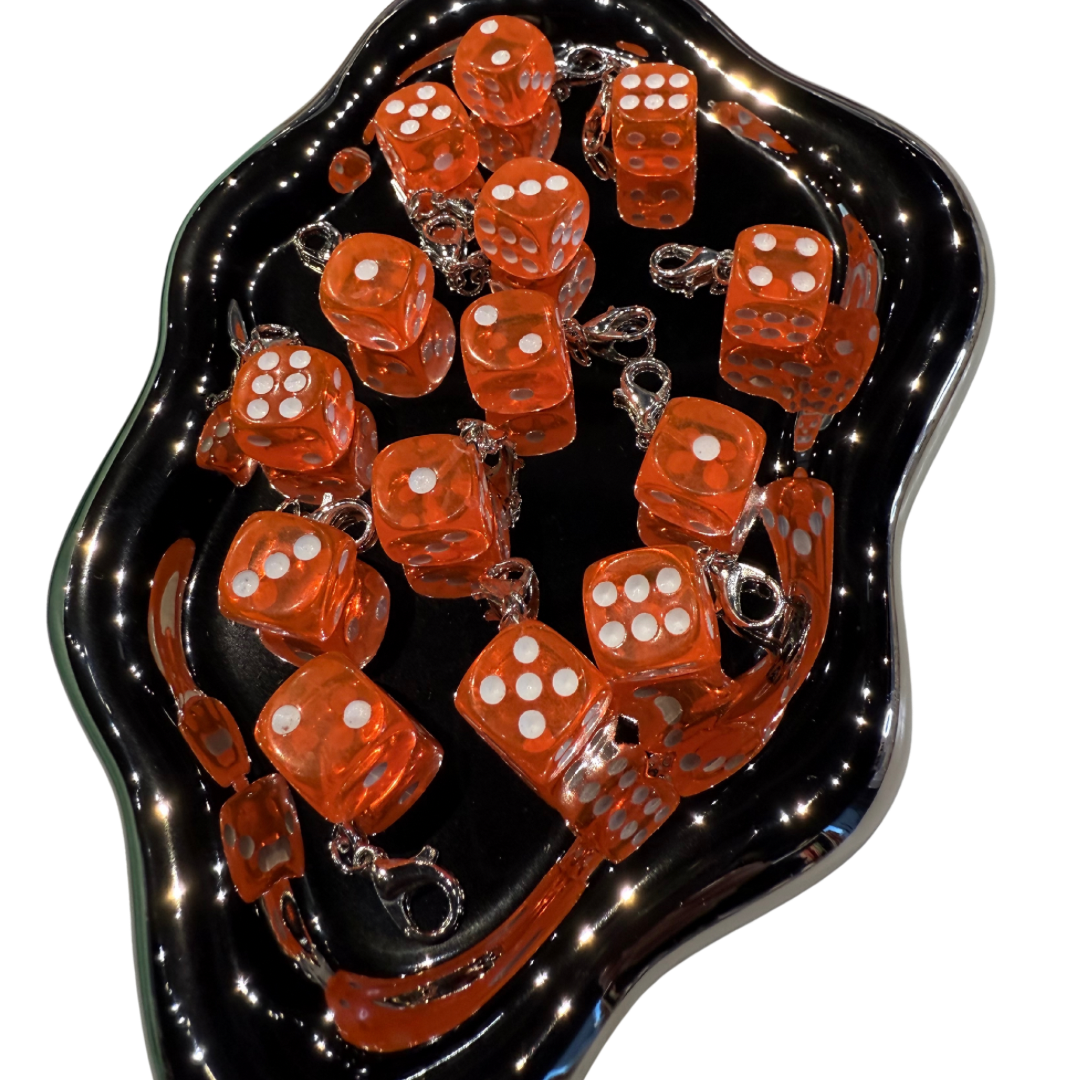 Charms - Dice (acrylic)