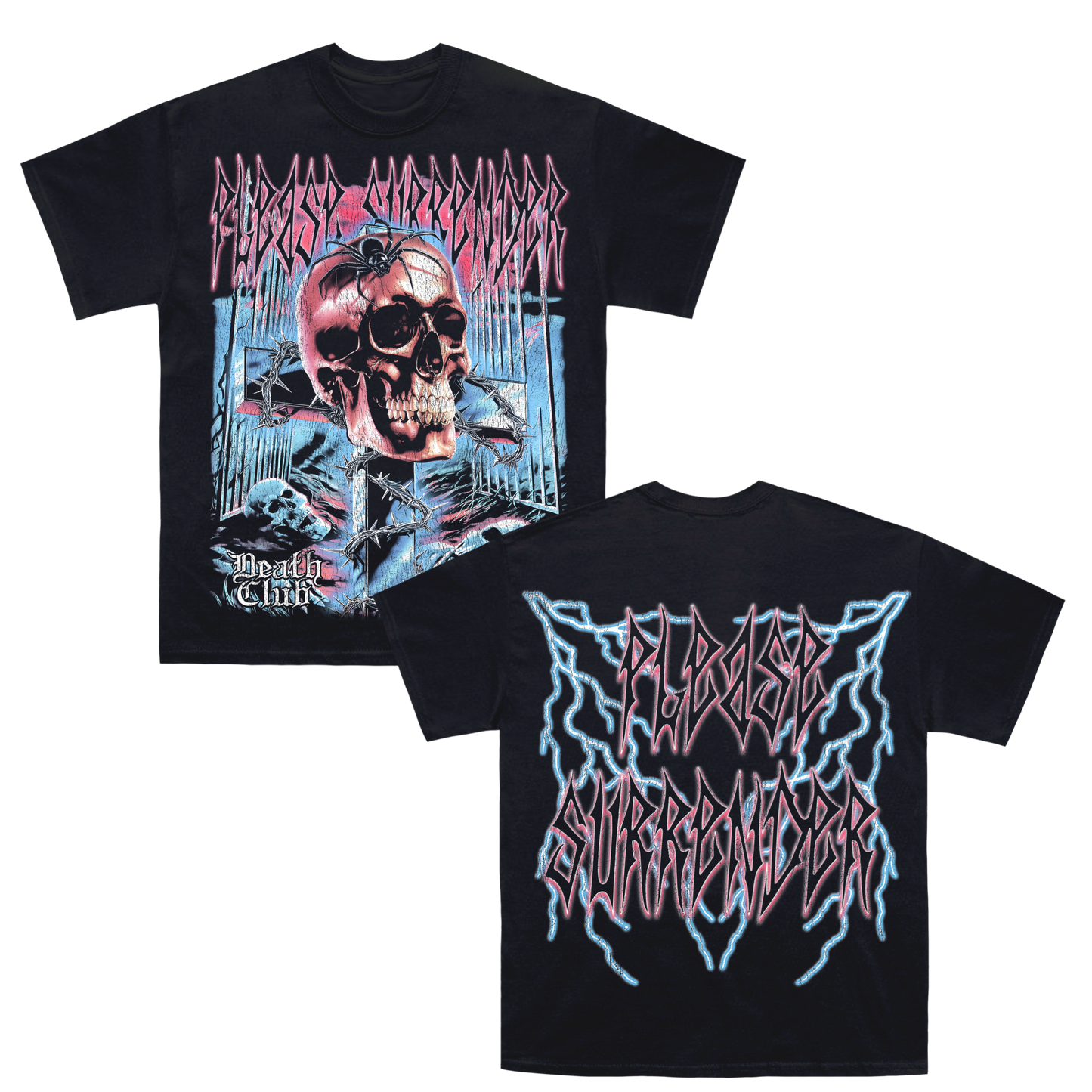 Please surrender skull tee
