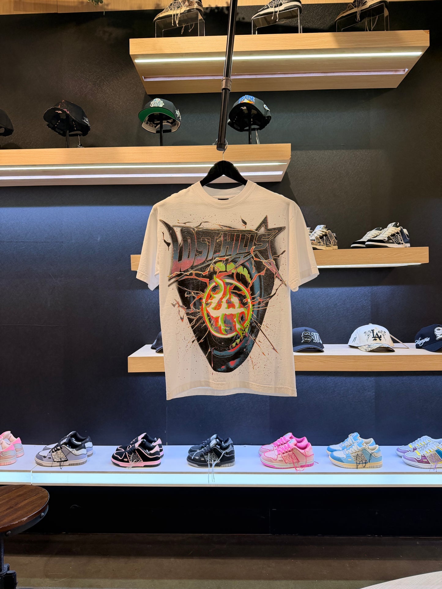 Lost hills Orange Neon Tee