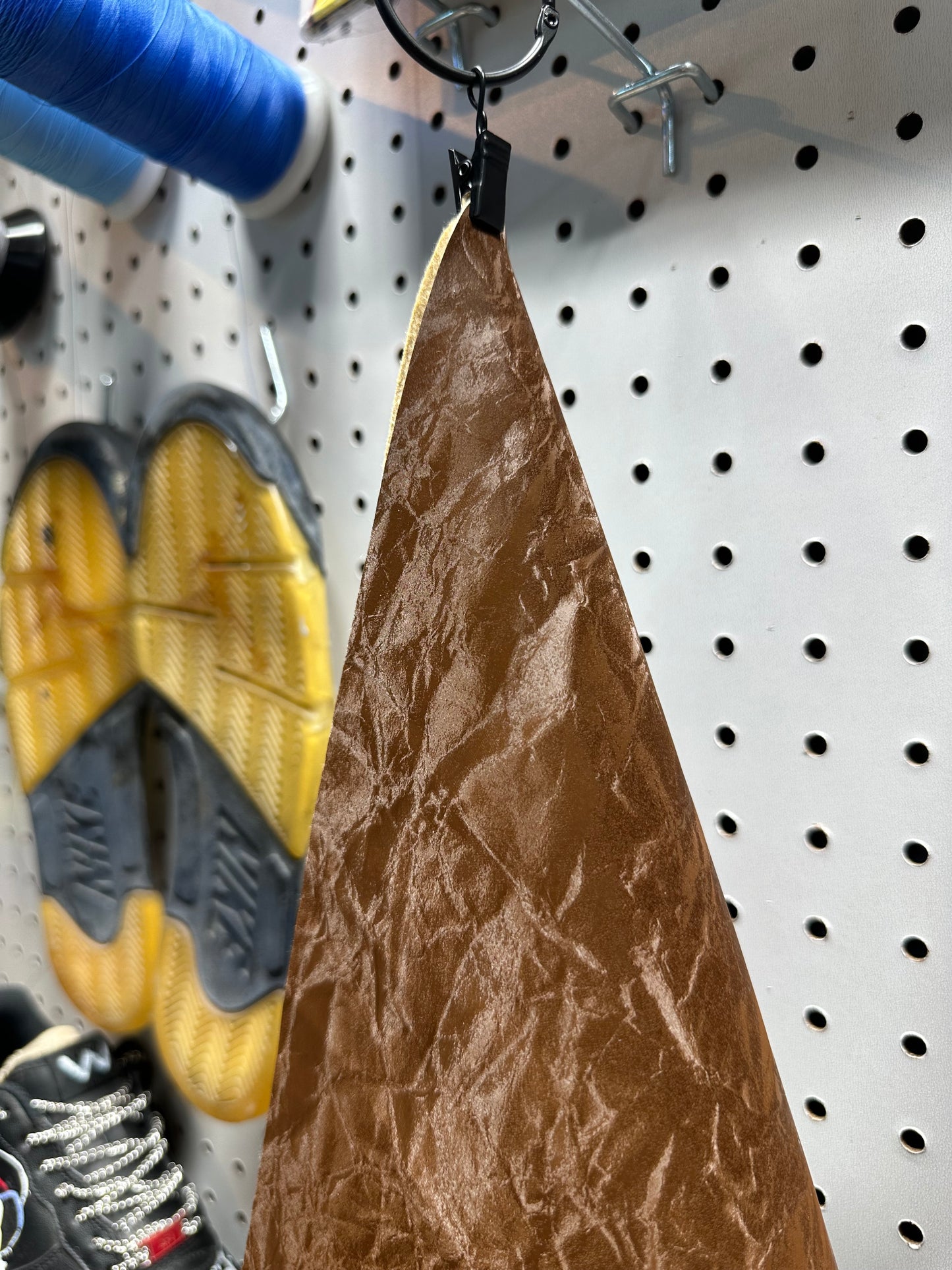 Leather - Illusion Crinkle Brown PU