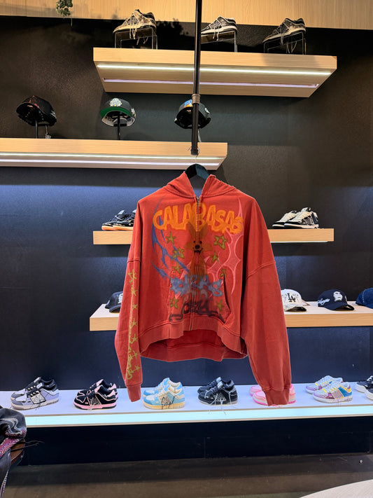 Cozy Fox Red Zip-Up