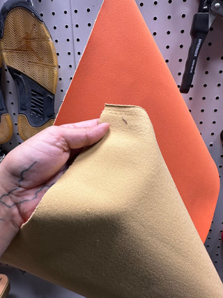 Leather - Frost Matte Pale Orange PU