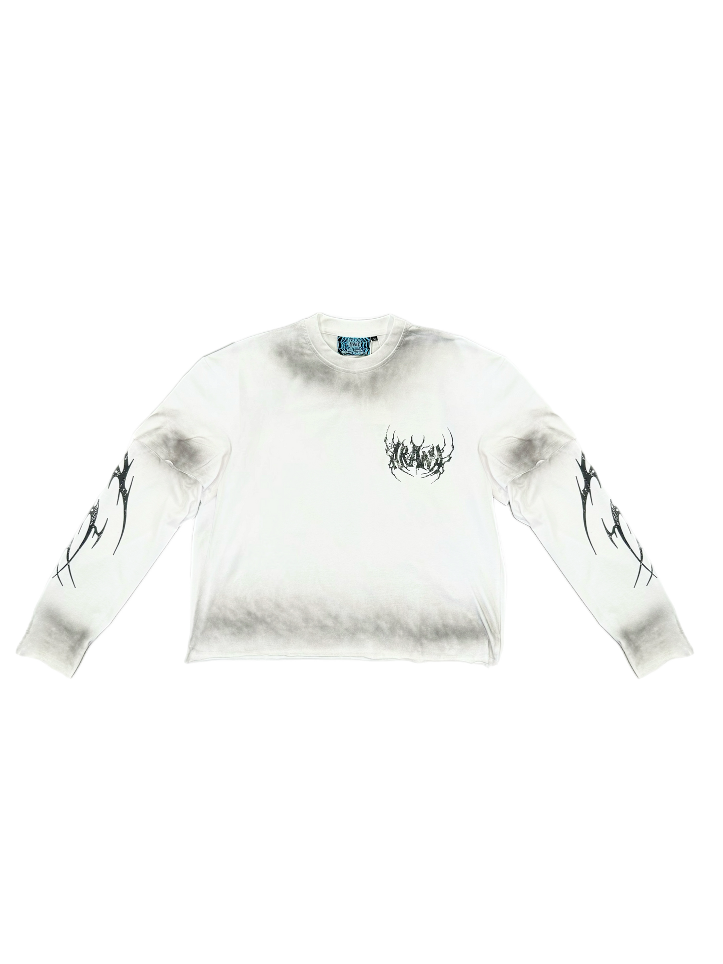 Arana spray long sleeve white