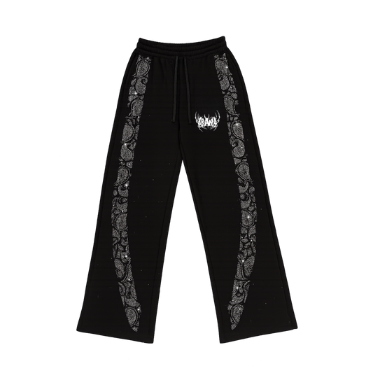 Arana black og rhinestone pants