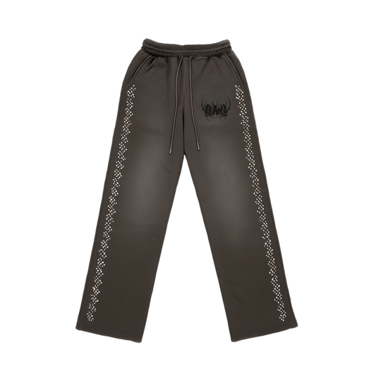 Arana dark grey gem pants