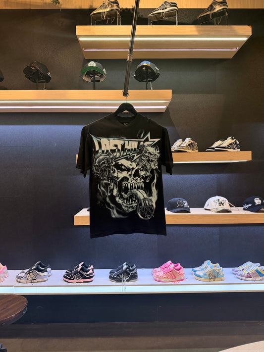 Lost hills Skull Blue Tee