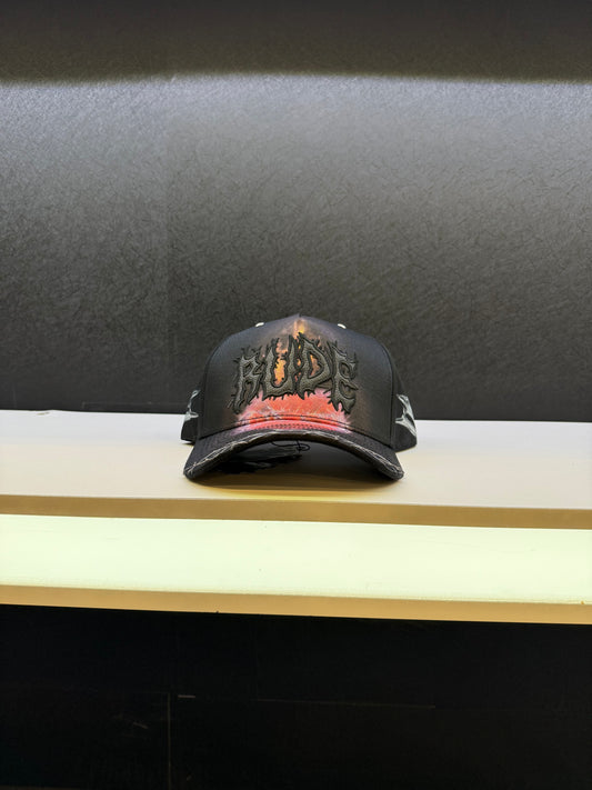 Rude Awakening heart hat