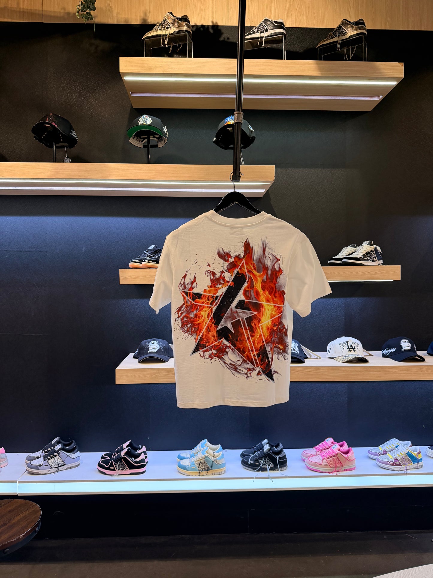 Wknd Riot white star shirt