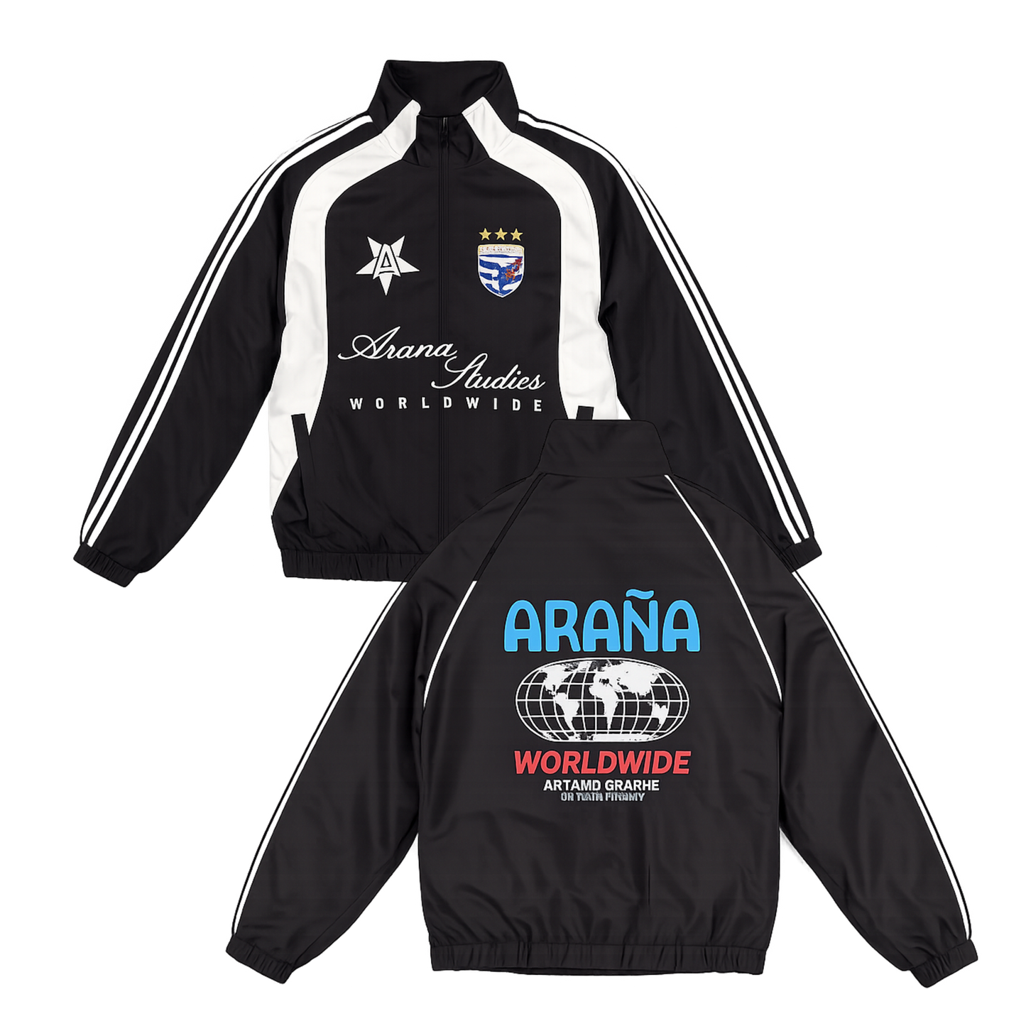 Arana nylon blue Top