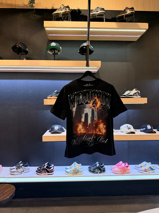 Wknd Riot black star shirt