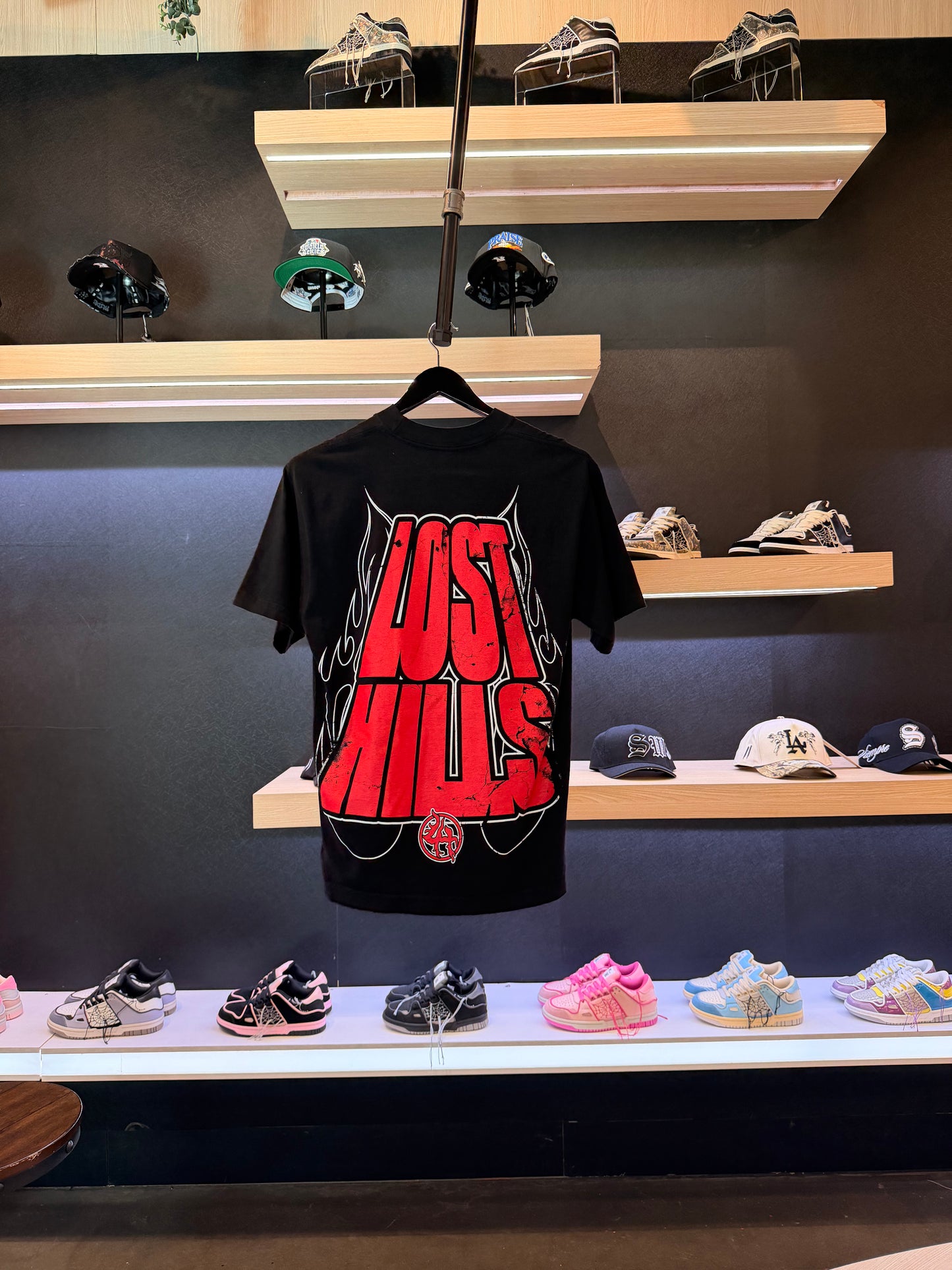 Lost hills flame large Tee