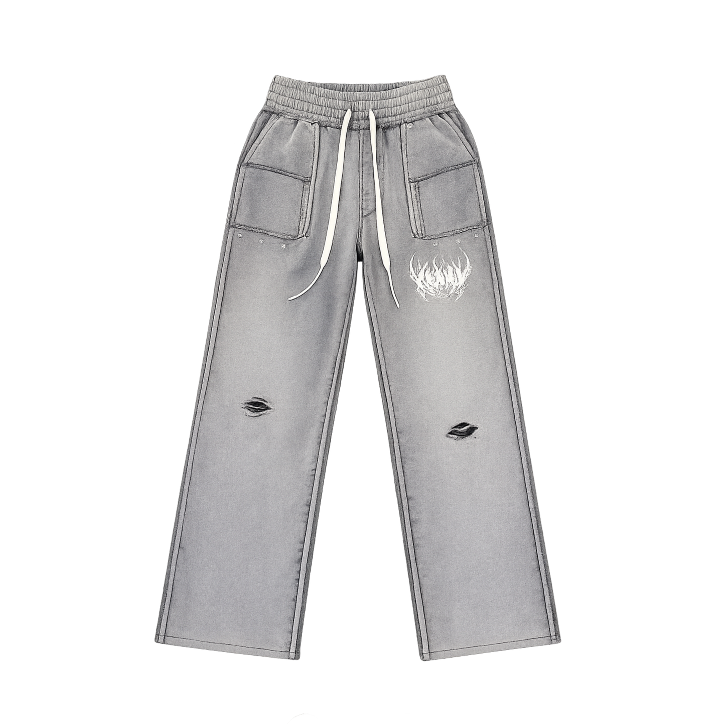 Arana stone stud grey pants