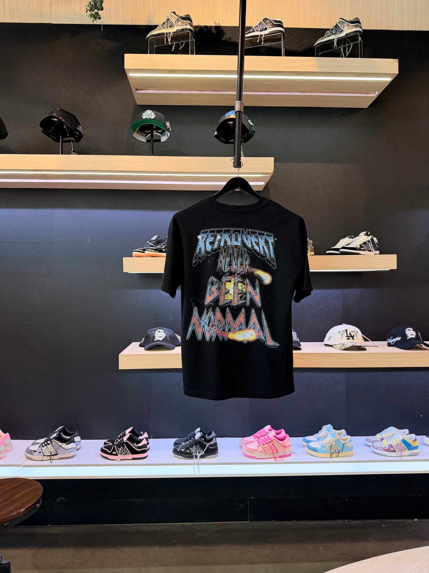 Retrovert black shirt