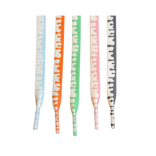 Shoelaces - Drip (white bg)