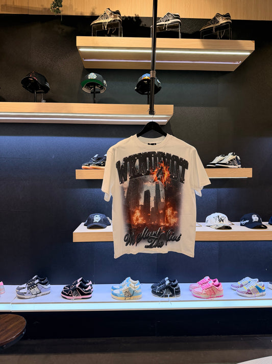Wknd Riot white star shirt