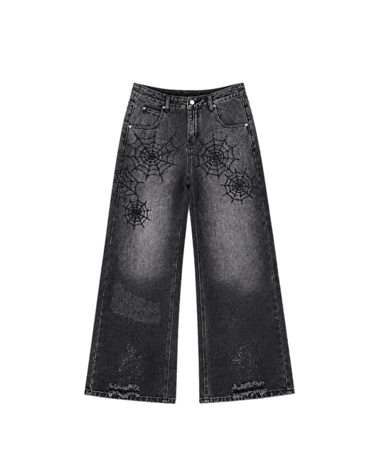 Arana black denim pants