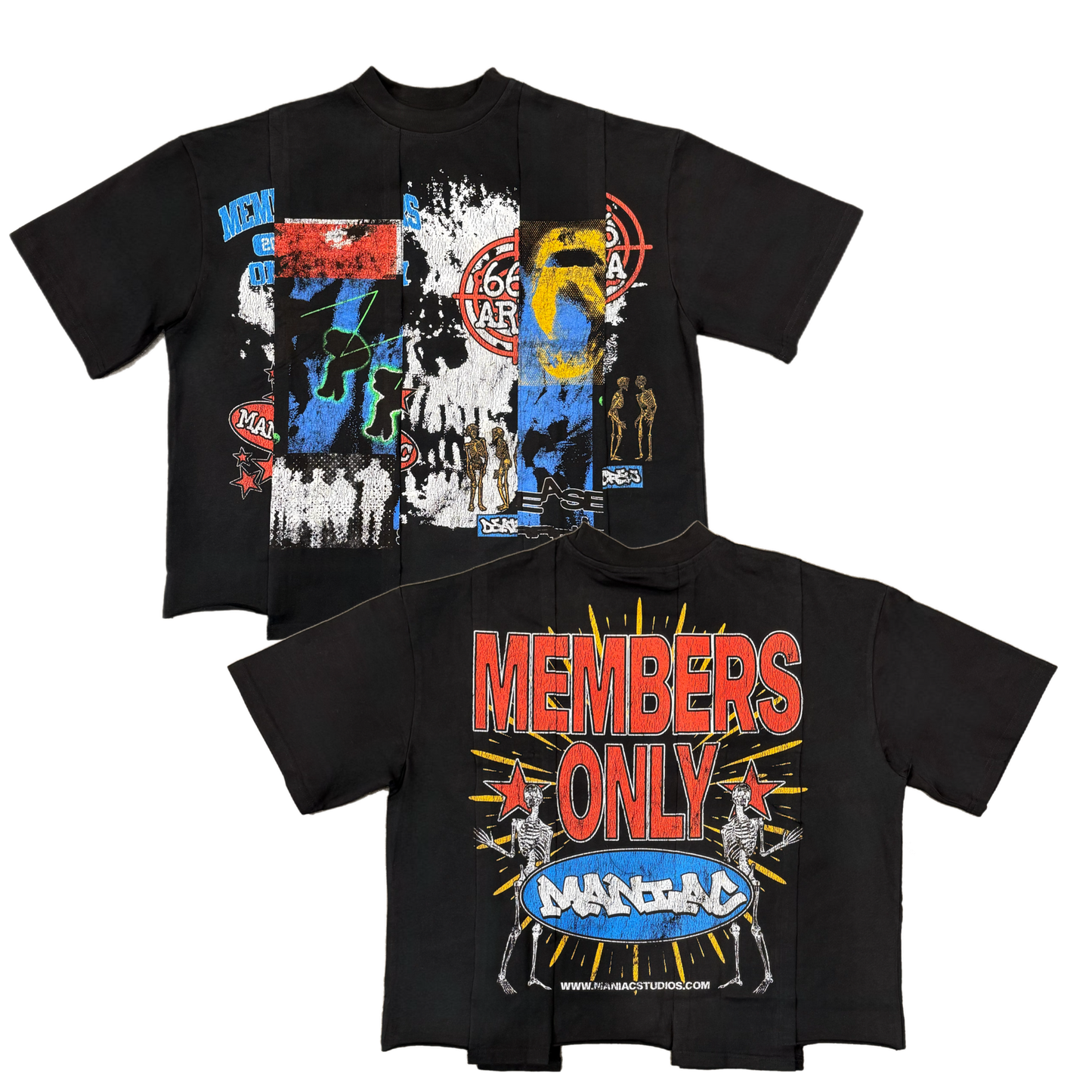 Arana split graphic tee