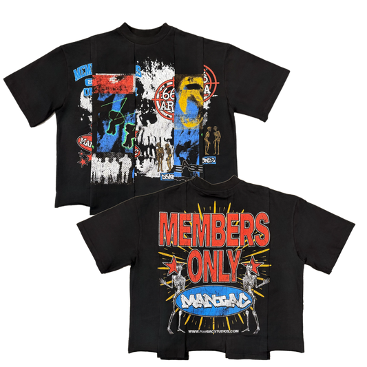 Arana split graphic tee