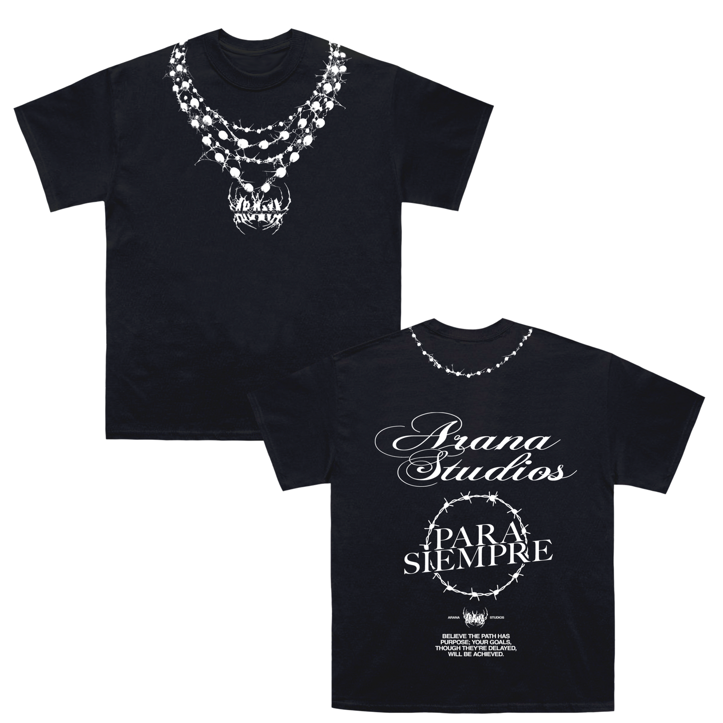 Arana cross chain Tee