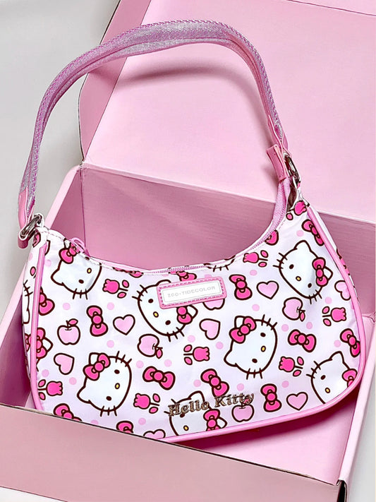 HK Nylon Shoulder Purse