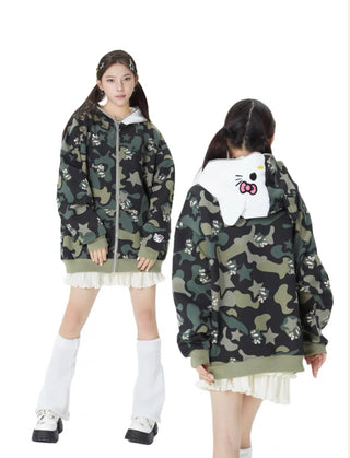 HK Camouflage Hoodie