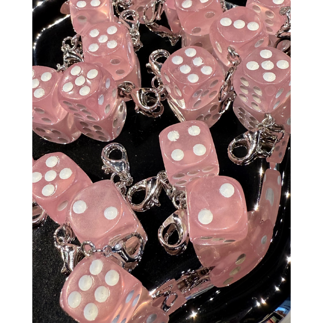 Charms - Dice (acrylic)
