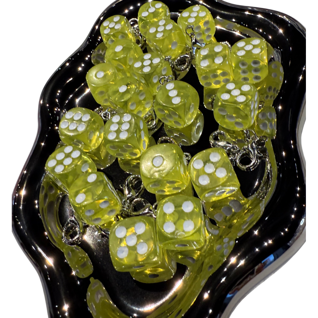 Charms - Dice (acrylic)