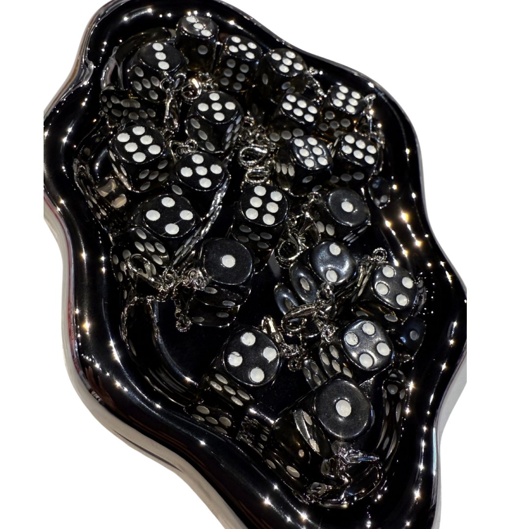 Charms - Dice (acrylic)
