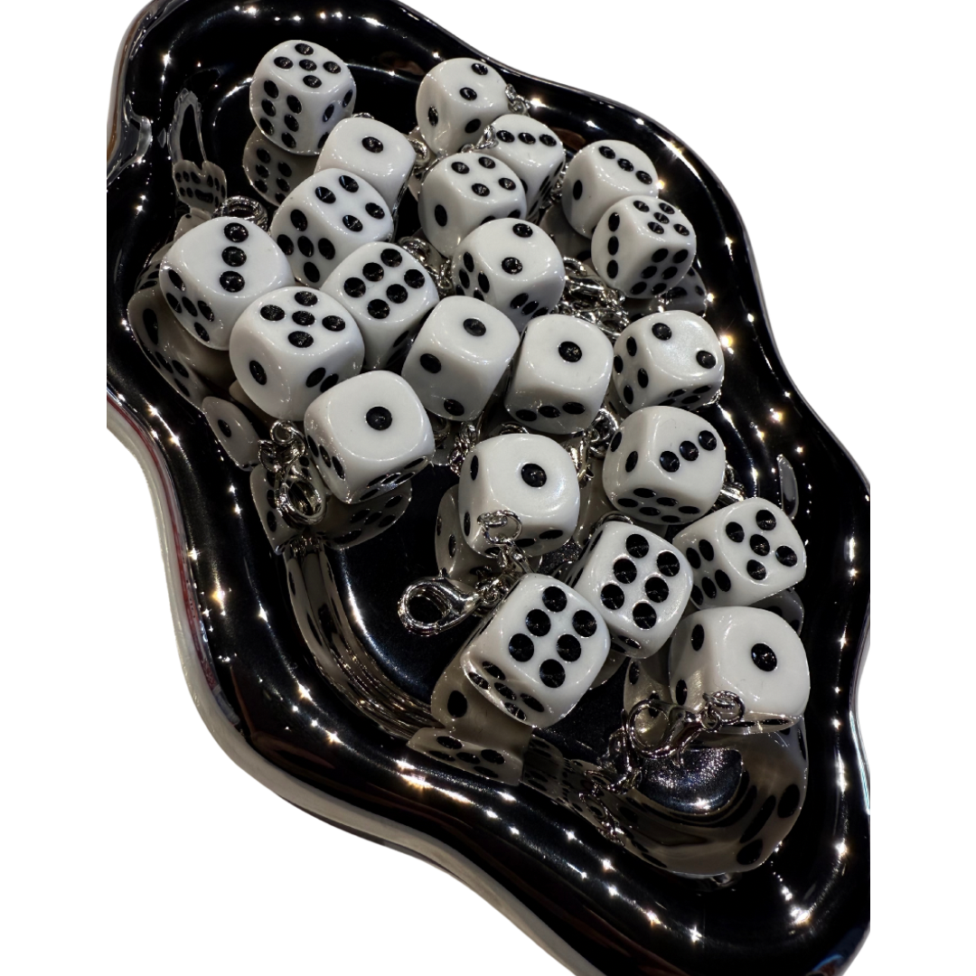Charms - Dice (acrylic)