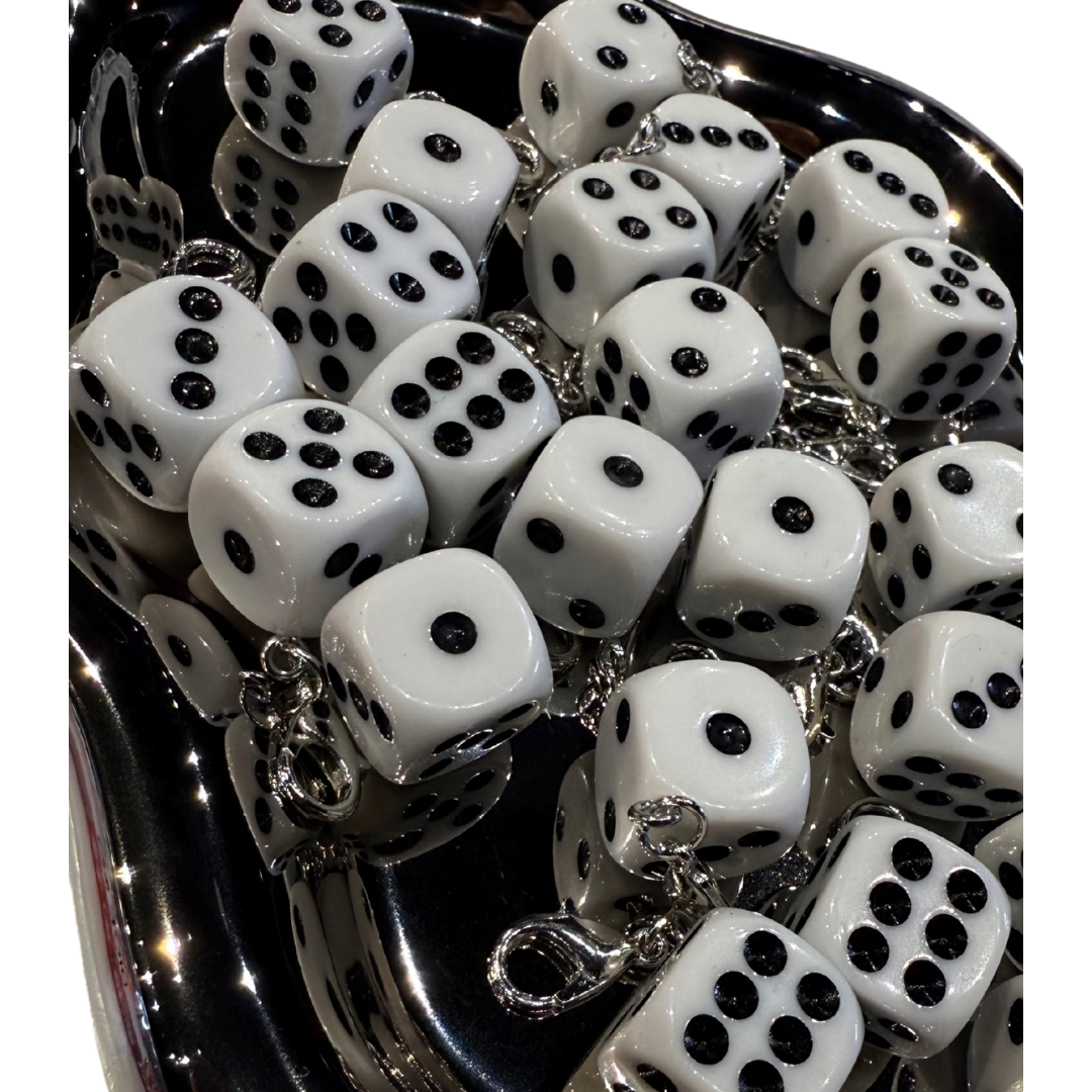 Charms - Dice (acrylic)