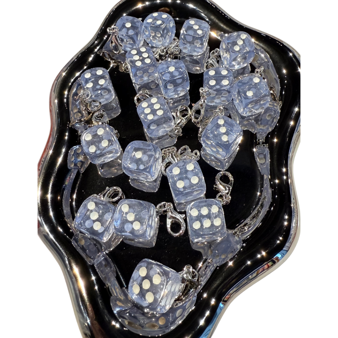 Charms - Dice (acrylic)