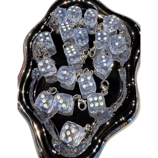 Charms - Dice (acrylic)