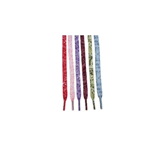 Shoelaces - Paisley (colorful)