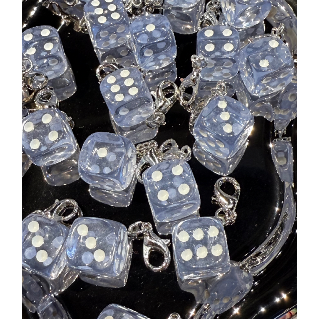 Charms - Dice (acrylic)