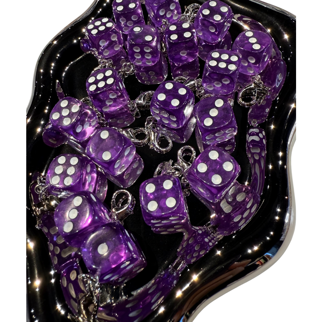 Charms - Dice (acrylic)
