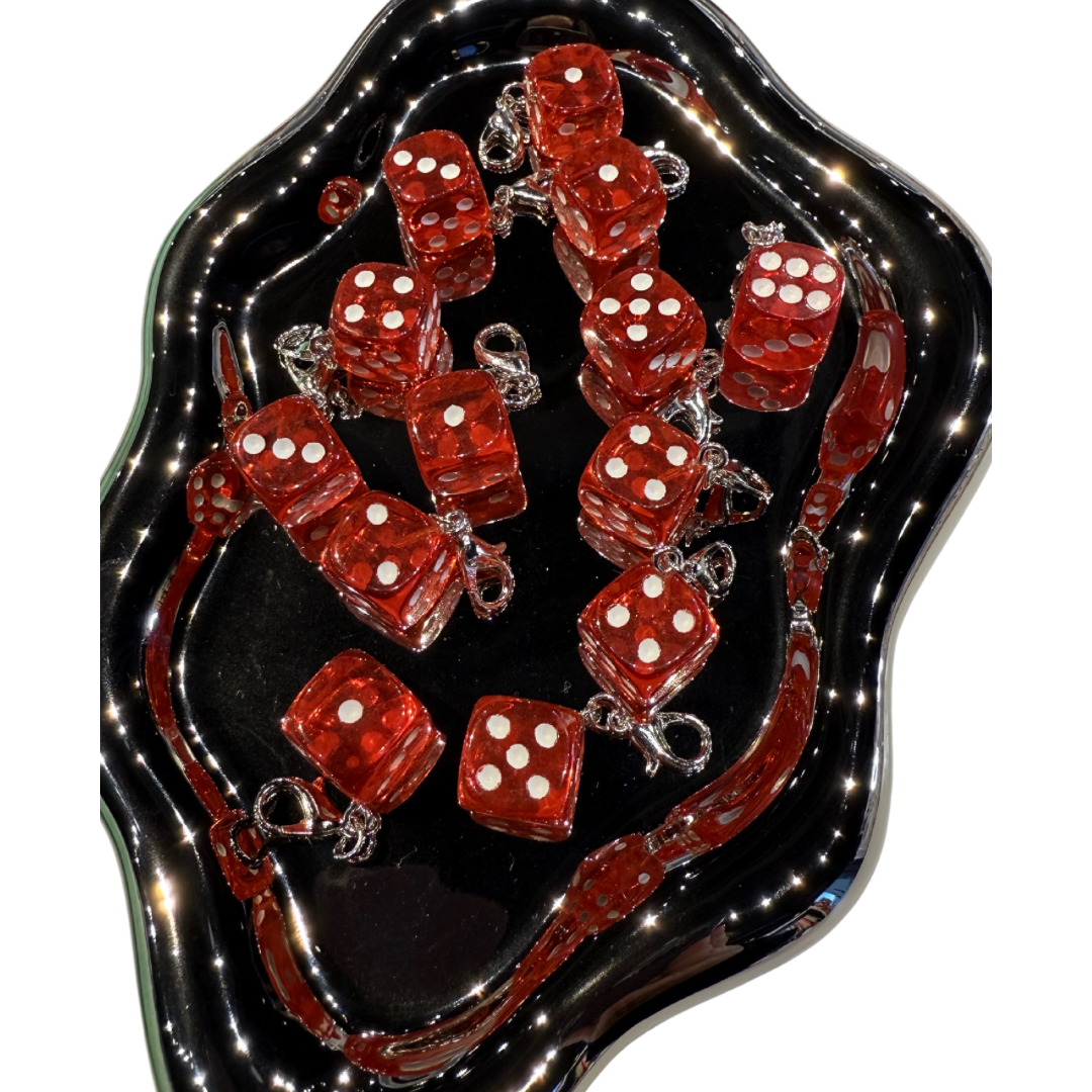 Charms - Dice (acrylic)