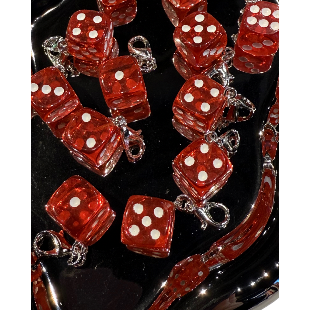 Charms - Dice (acrylic)