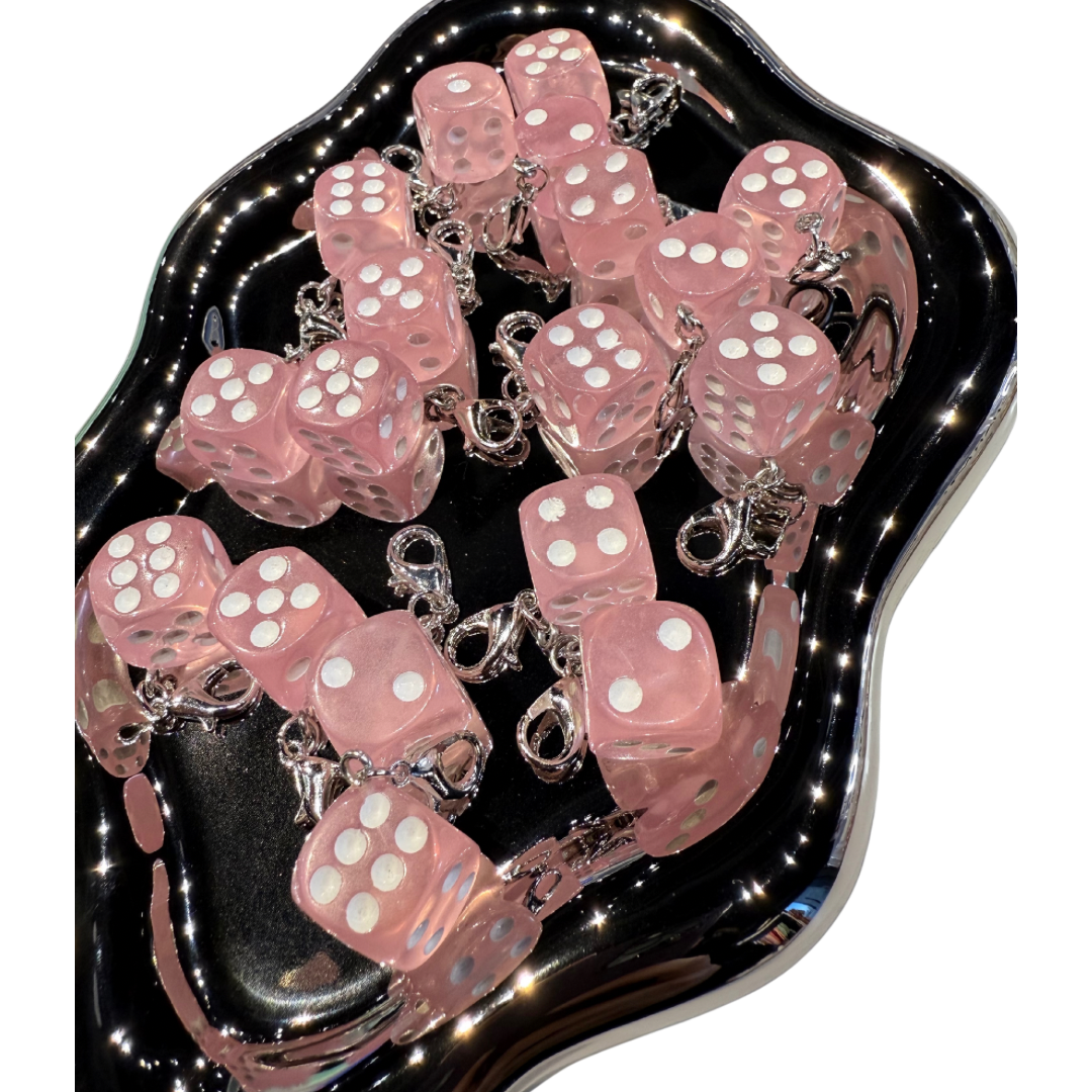 Charms - Dice (acrylic)