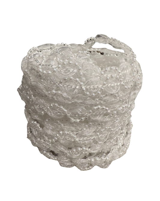 Shoelaces - Lace Pearls