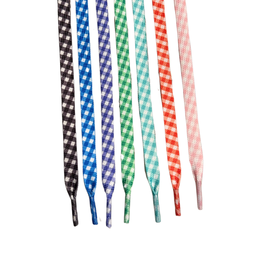 Shoelaces - Checkered (picnic)